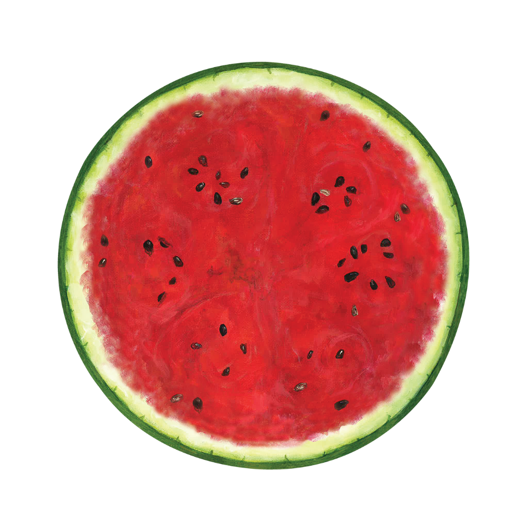 Die Cut Watermelon Placemats