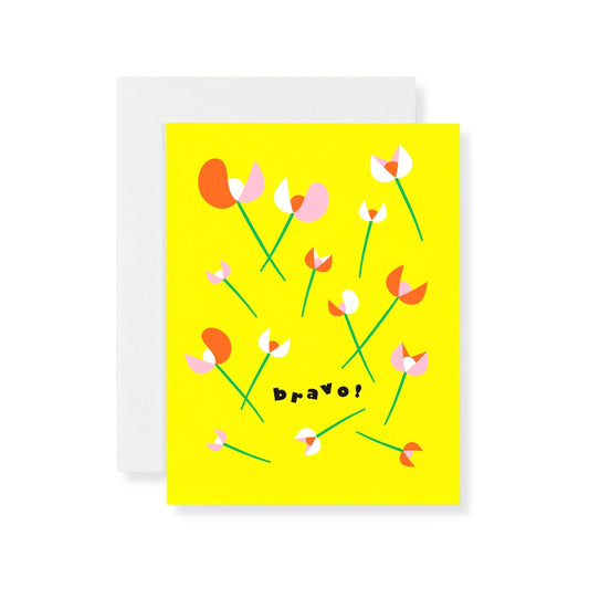 BRAVO Greeting Card