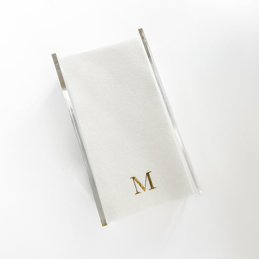 Personalized Initial Guest Towels