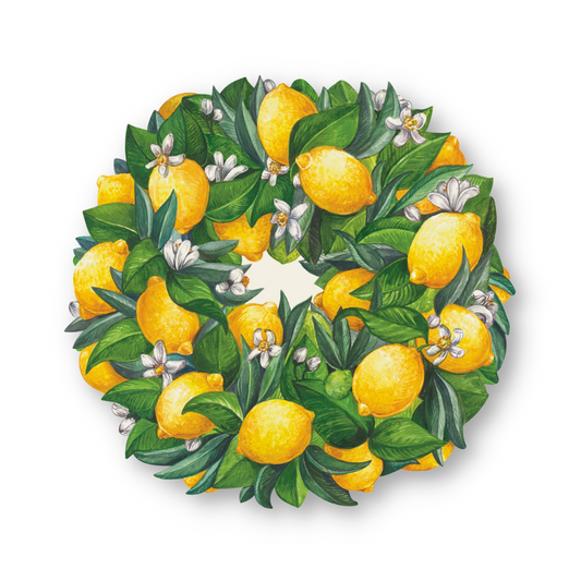 Die Cut Lemon Placemats