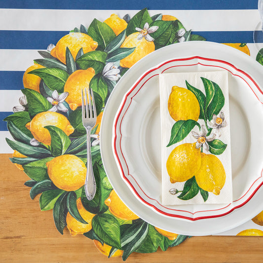 Lemon Guest Napkins