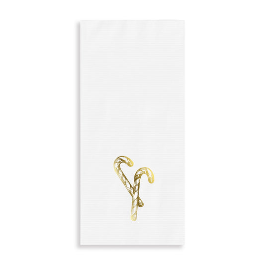 Candy Cane Guest Towel