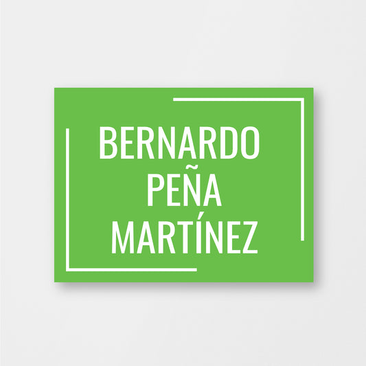 Green Nueve Stickers