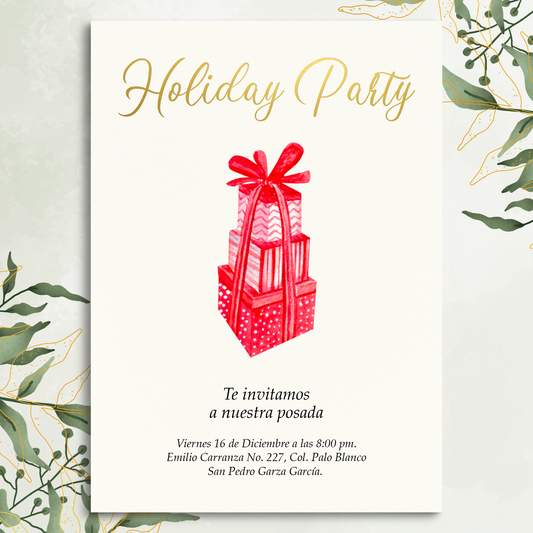 PARTY GIFT INVITATION