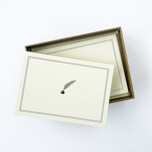 INK BOXED NOTE CARDS