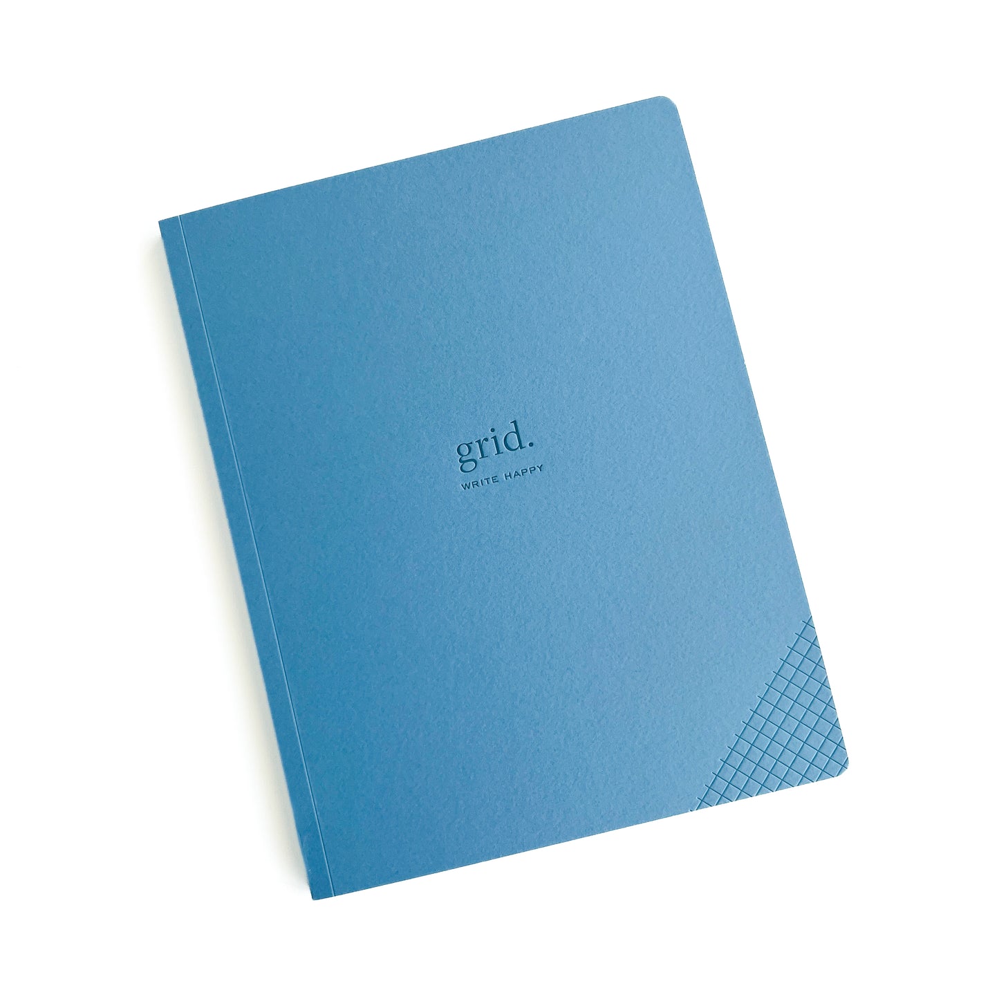 Grid Composition Notebook in Blue