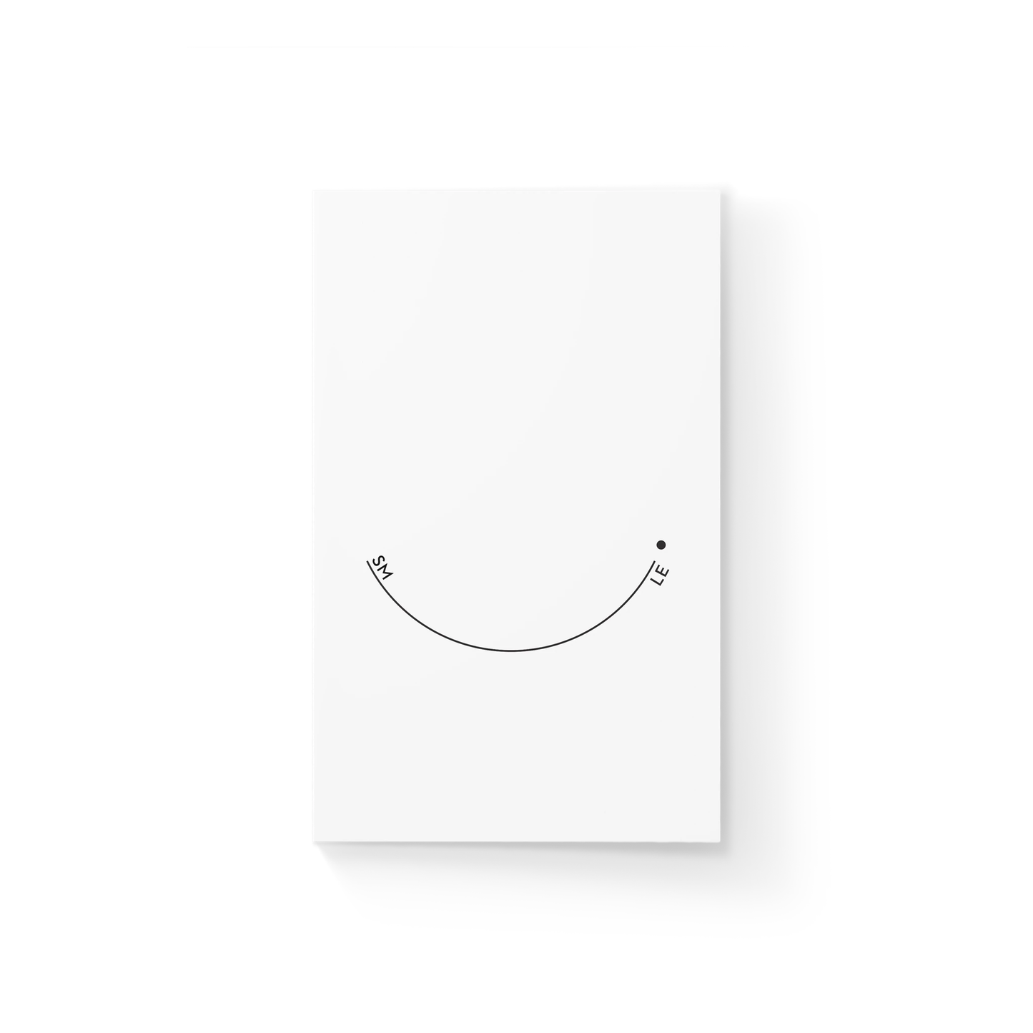 SMILE BLANK card