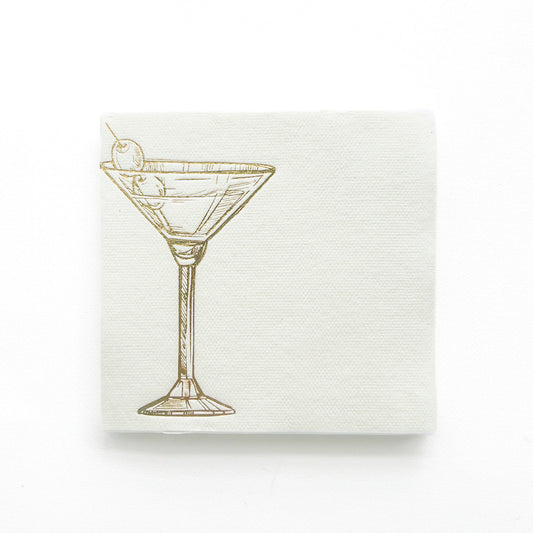 MARTINI COCKTAIL NAPKIN