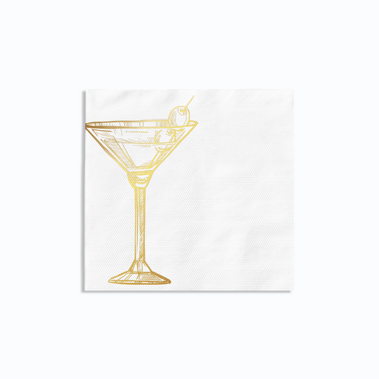 MARTINI COCKTAIL NAPKIN