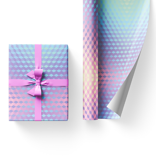 Abstract Pastels Wrapping Paper