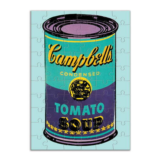 PUZZLE GREETING ANDY WARHOL SOUP CAN