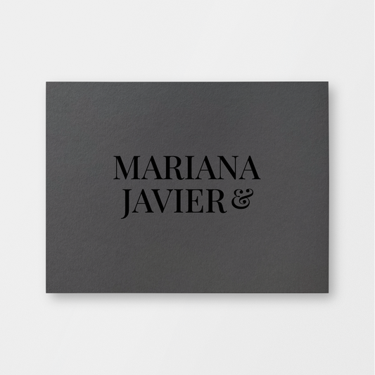 Charcoal Single Black