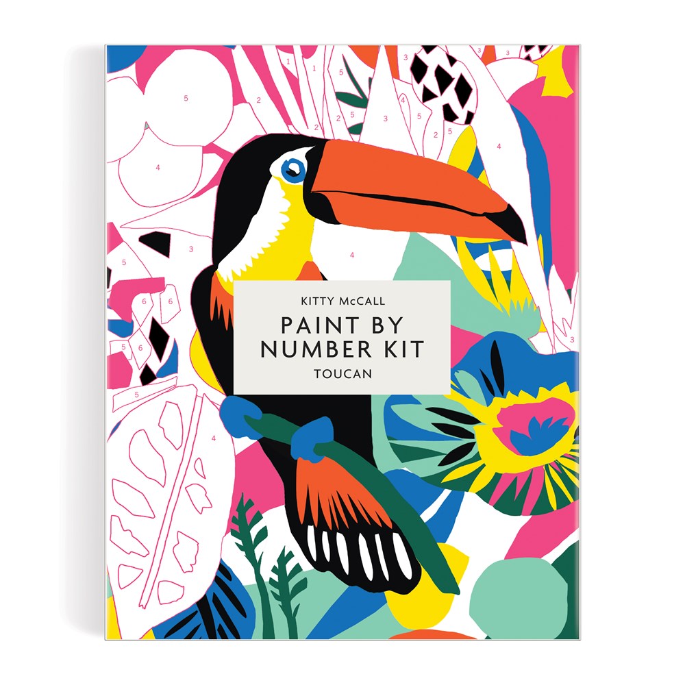 PAINT BY NUMBER KITTY MCCALL TOUCAN