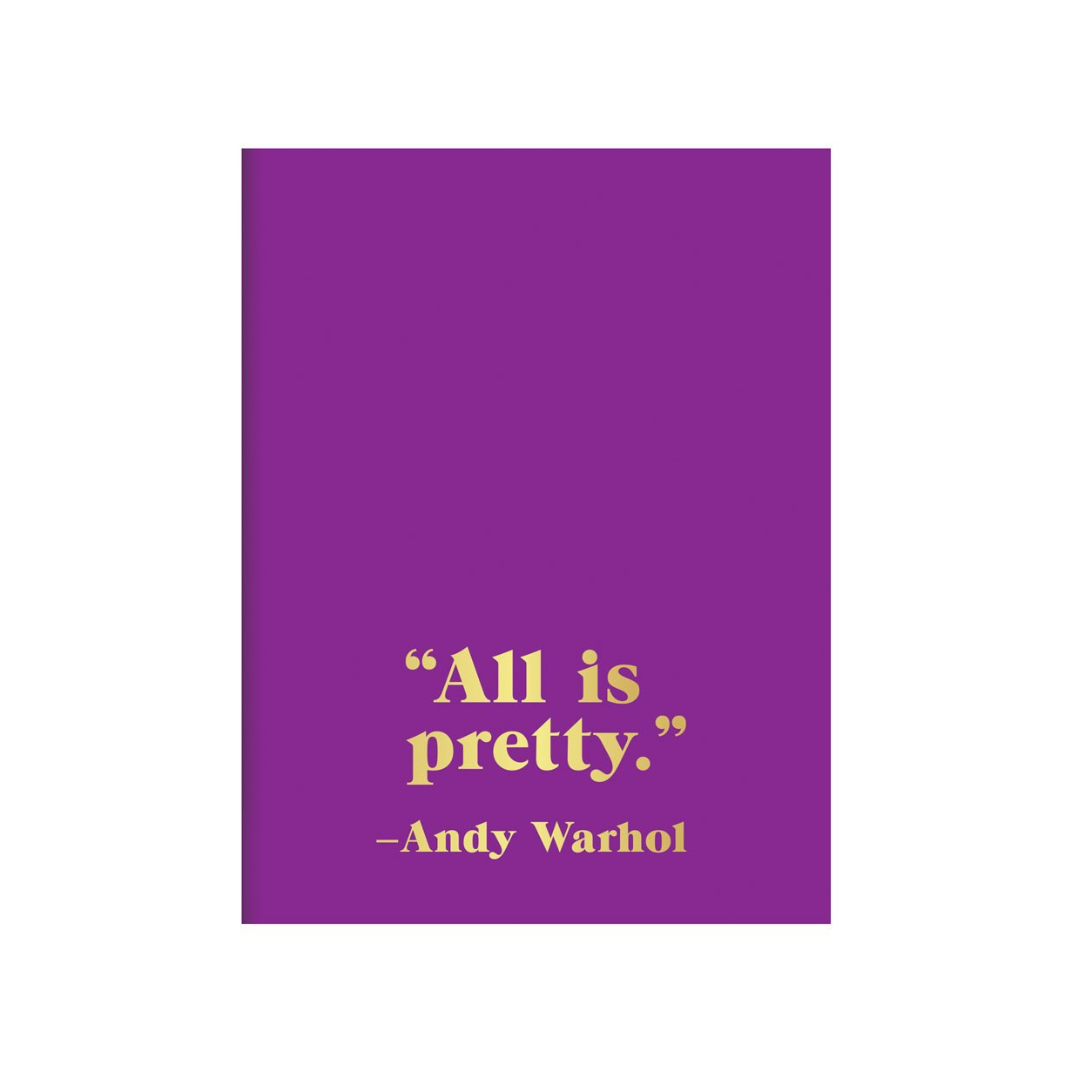Andy Warhol Philosophy Notecard Set