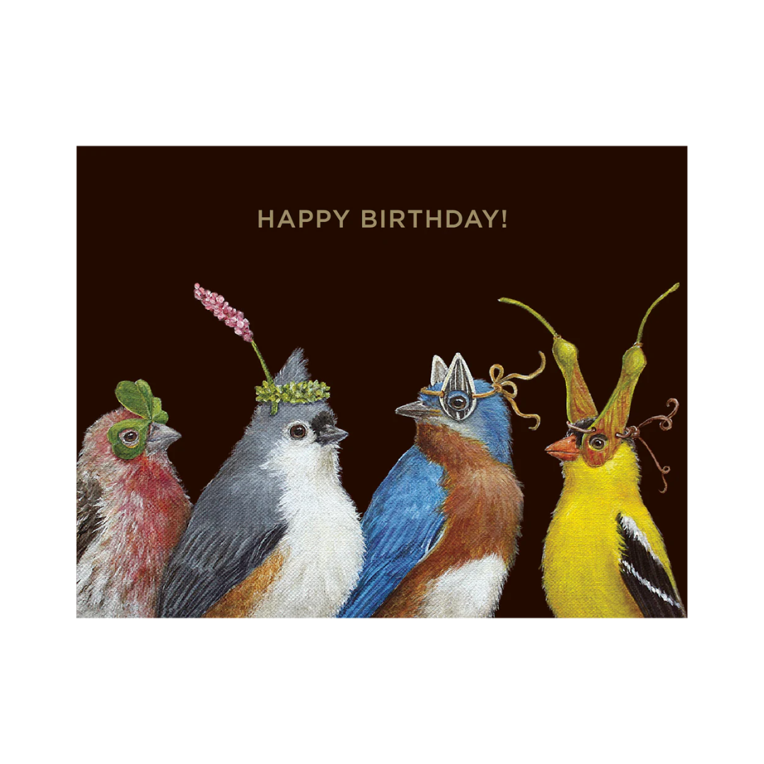 Happy Birthday Mask Card