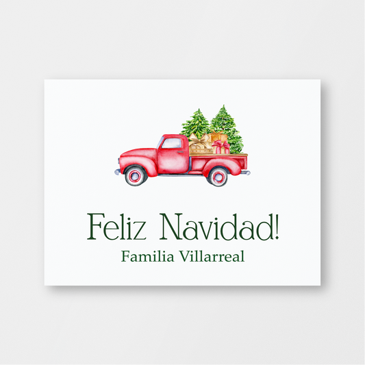 COCHE ROJO DE NAVIDAD