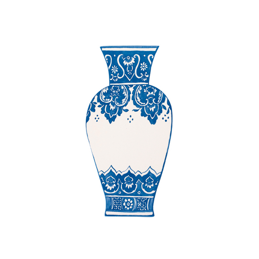 China Blue Vase Table Accent