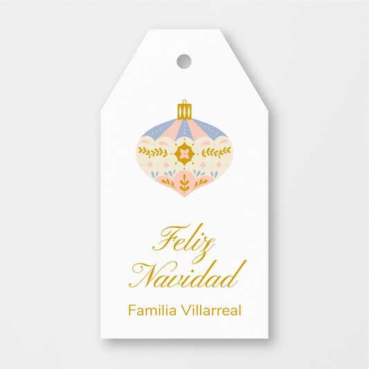 Christmas Ornament Tag
