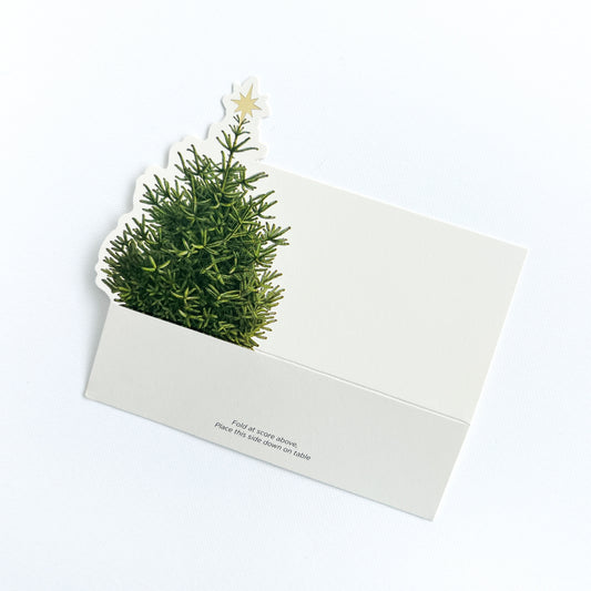 Christmas Tree Place Cards