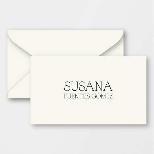 Classic Ivory Envelope