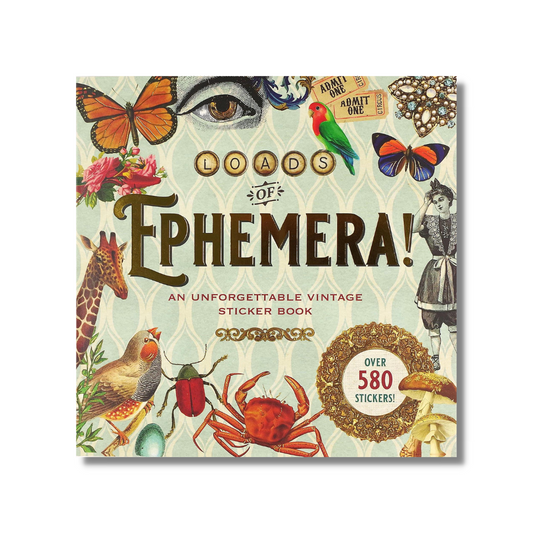Loads of Ephemera! Sticker Book!