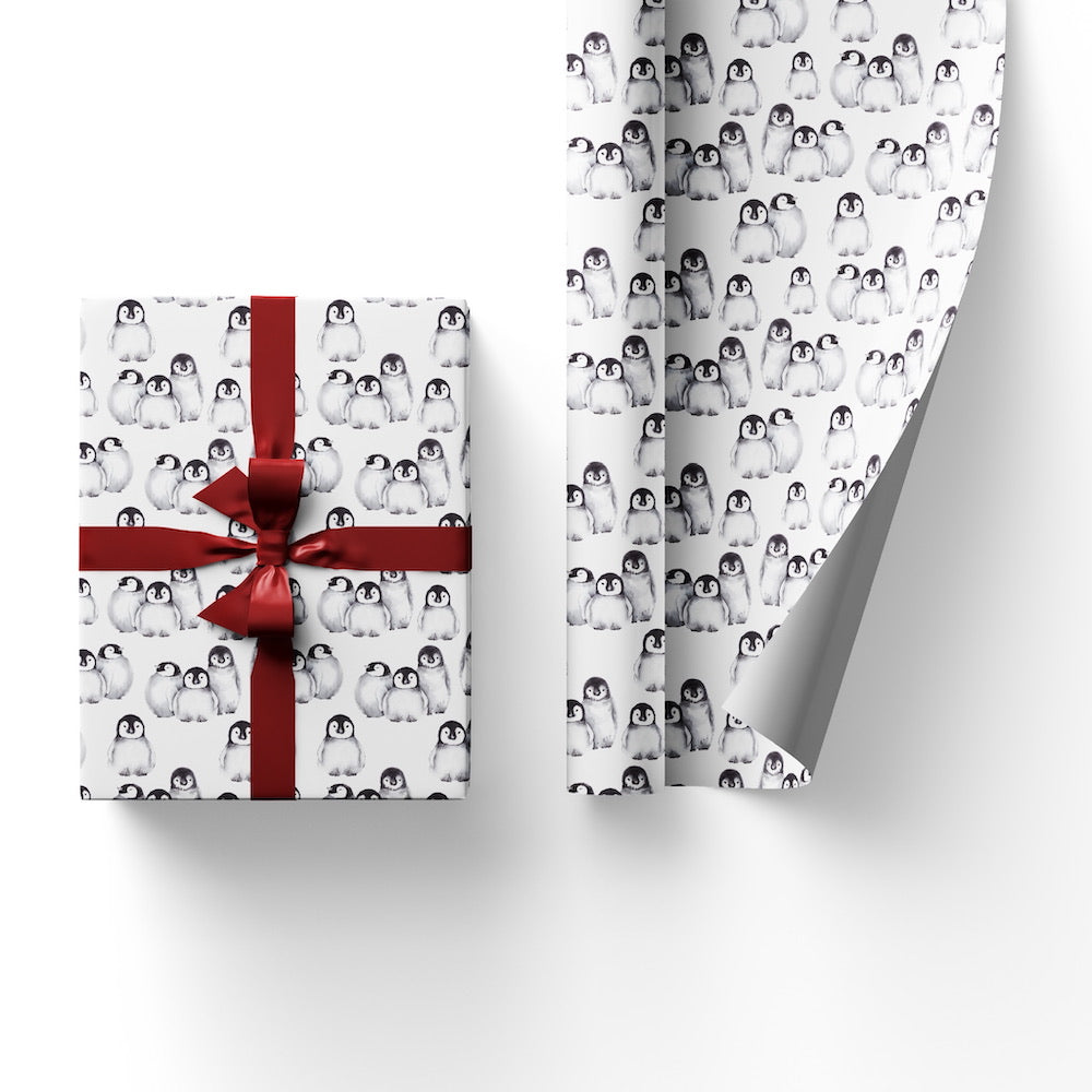 PENGUIN JOY WRAPPING PAPER