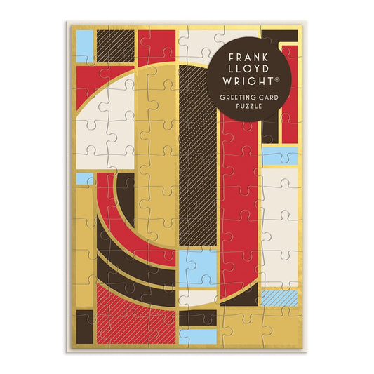 Greeting Card Puzzle Frank LLoyd Wright