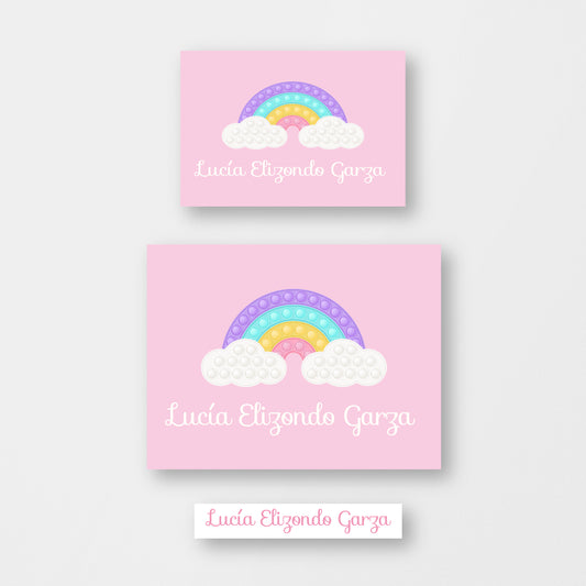 Pop It Pink Stickers