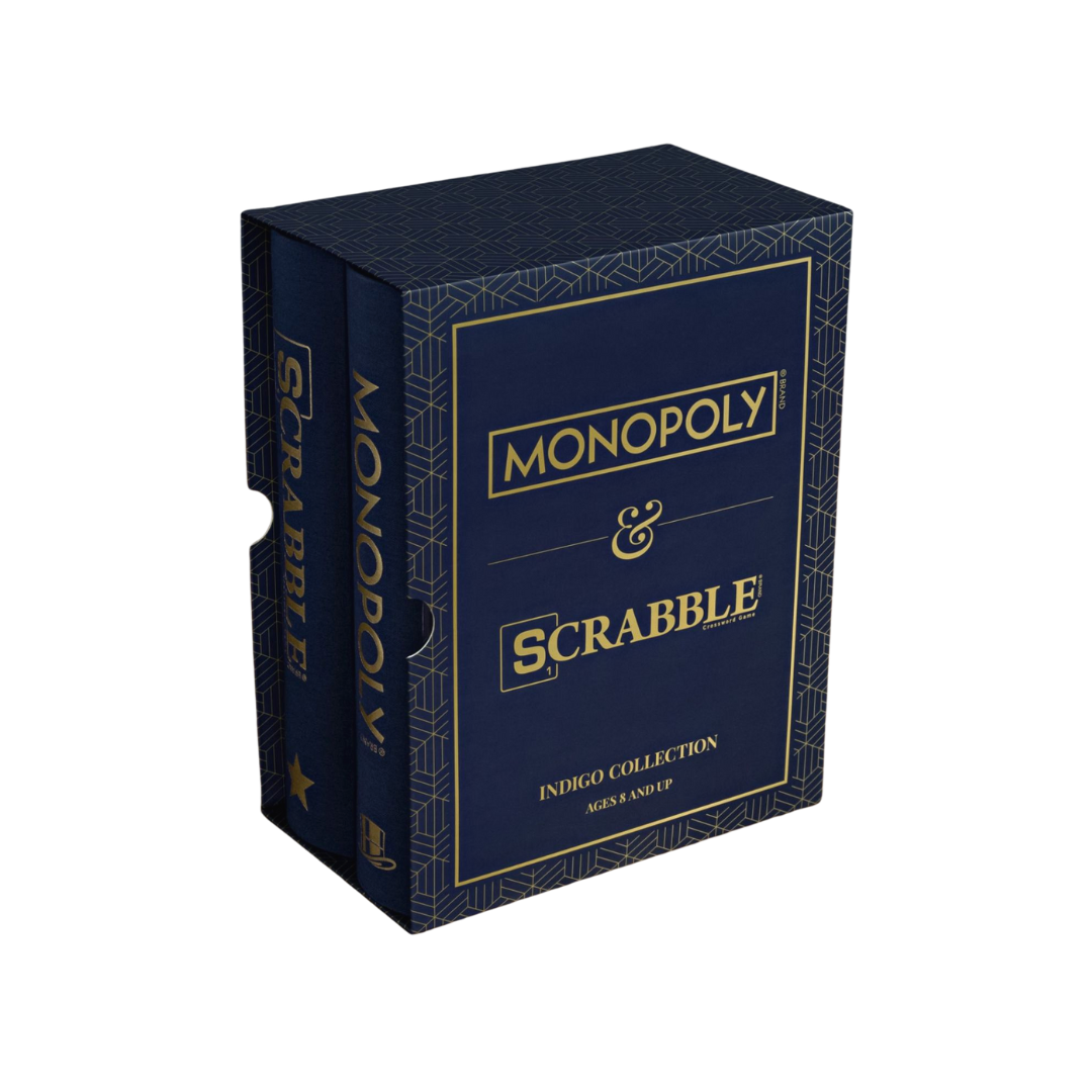 Monopoly & Scrabble Indigo collection