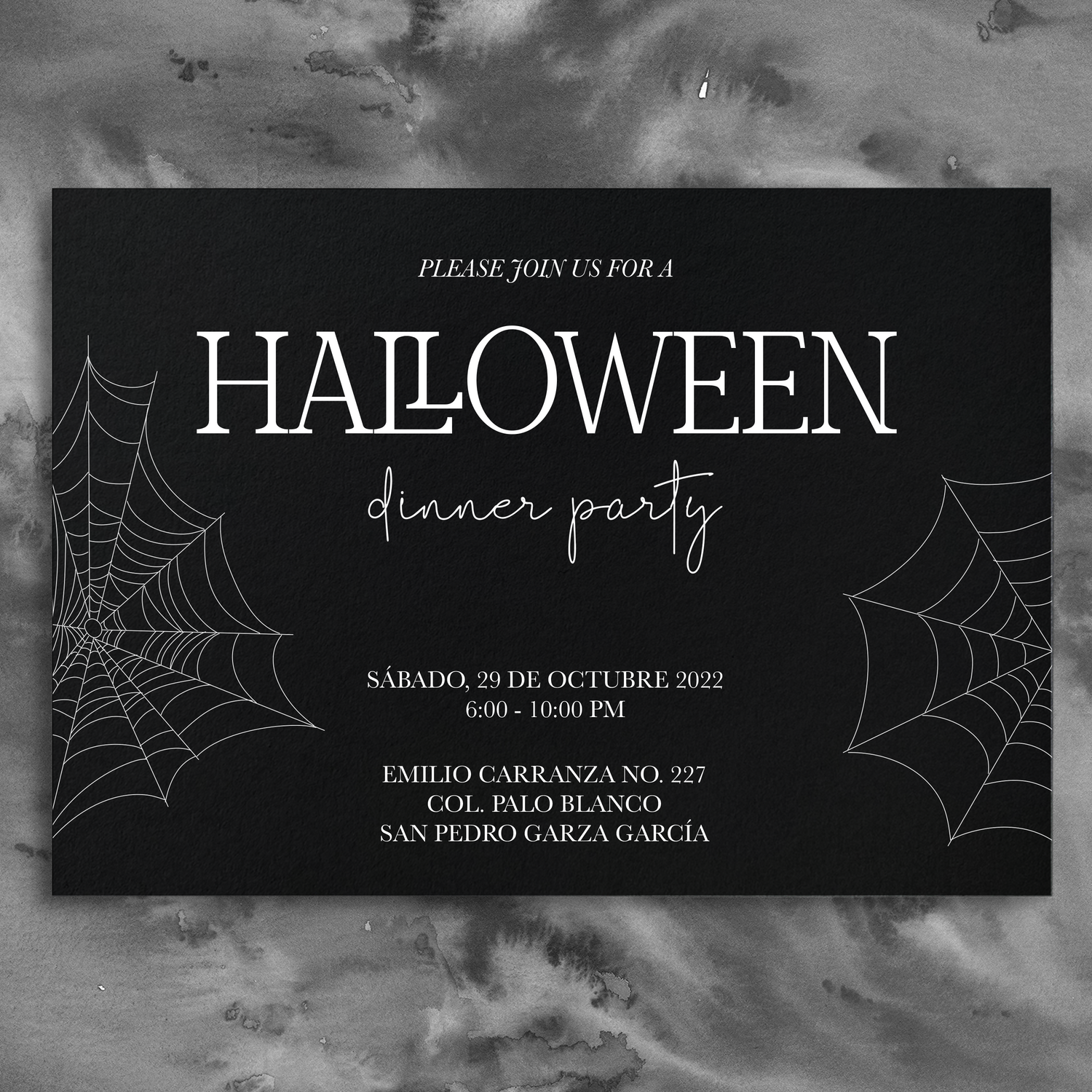 Invitaciones Digitales de Halloween