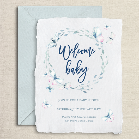Welcome Baby Invitation